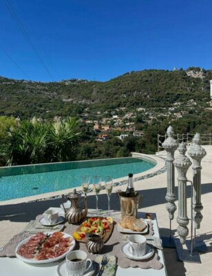 LOCATION  VILLA BEAUSOLEIL // LA TURBIE